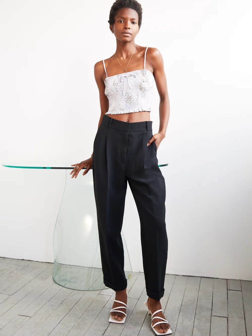 Aritzia Wilfred Dashwood Pant Trouser Black - Picture 2 of 13